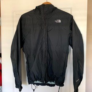 Gray North Face Rain Jacket Shell - size M